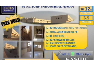 HOT DEAL! 15% ROI BRAND NEW 224 ROOMS 9 SHOWROOMS