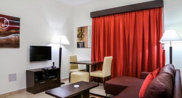 Furnished One Bedroom in a Deluxe Hotel Apartment