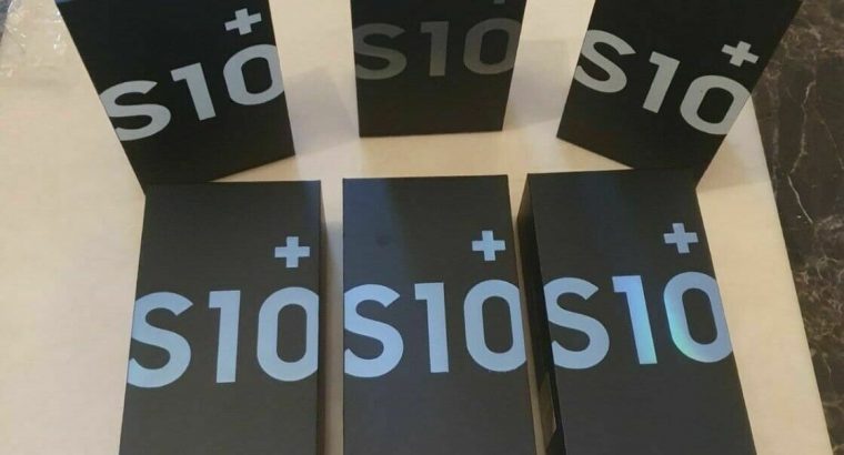 Samsung S10 + plus 128GB Black Dual Sim Unlocked