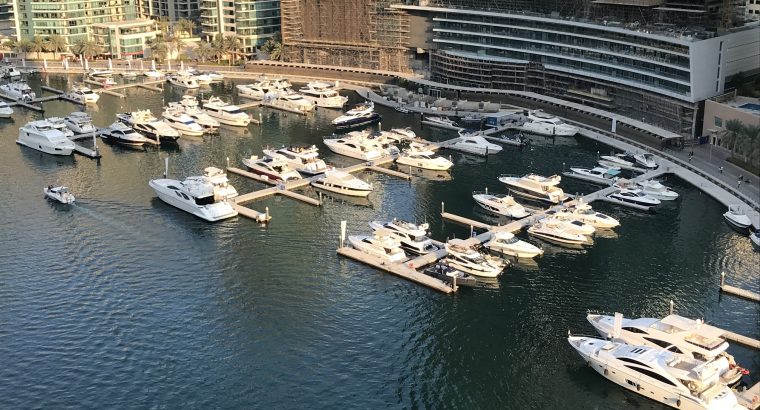 Fully furnished 3 B/R for rent in Dubai Marina