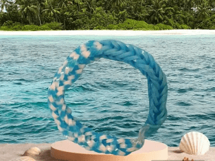 Sea colors loom bracelet