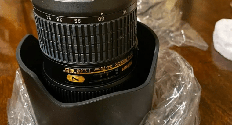 Nikon – AF – S NIKKOR 24 – 70 mm f / 2.8E ED VR Wi